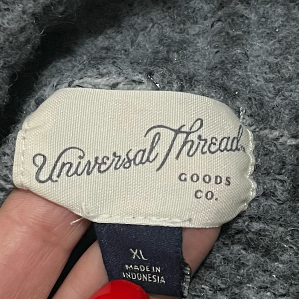 Universal Thread- Blue Chunky Turtle Neck Sweater… - image 5